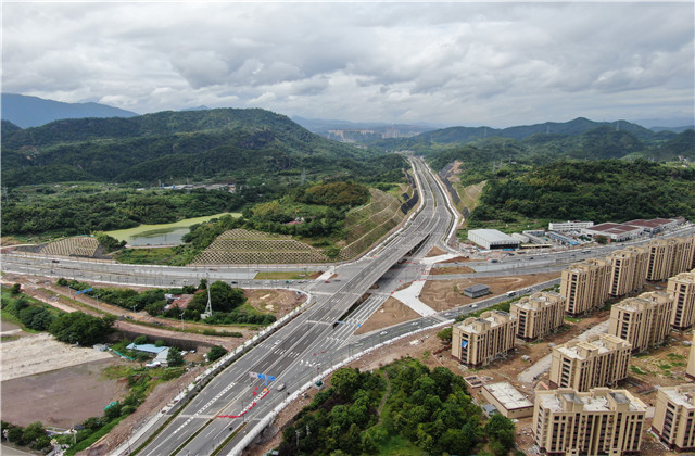 麗水桐嶺路道路工程PPP項(xiàng)目正式通車